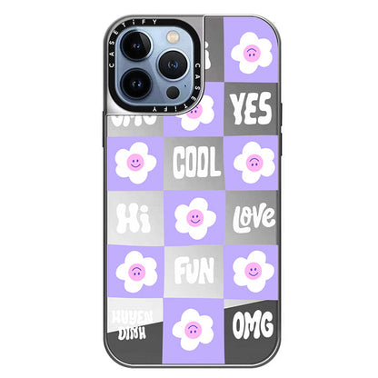 Purple Floral iPhone Case Boogzel Clothing