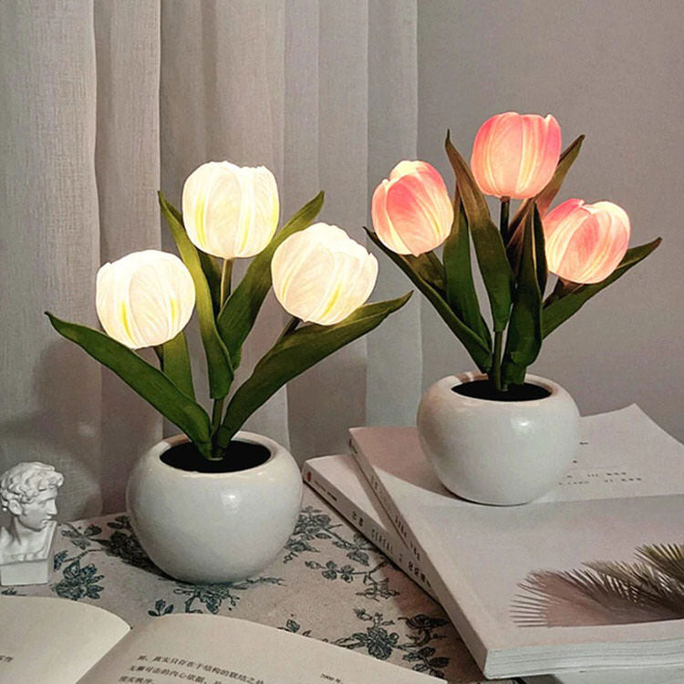 LED Beauty Tulip Table Lamp SpreePicky