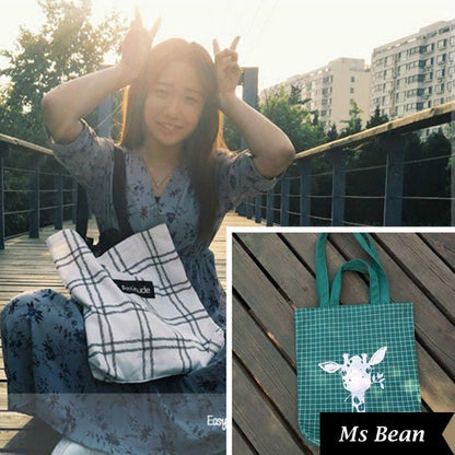 Plaid Shopper Bag mySite