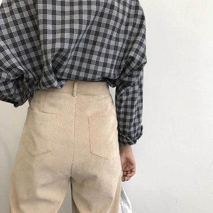 Wide Leg Corduroy Pants SpreePicky