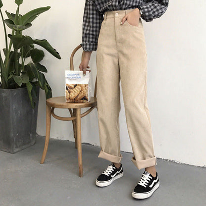 Wide Leg Corduroy Pants SpreePicky