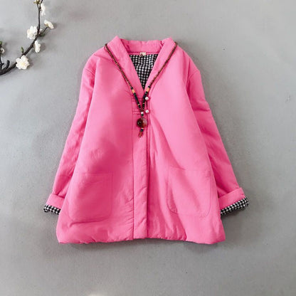 Pocket Detail Padded Jacket SpreePicky