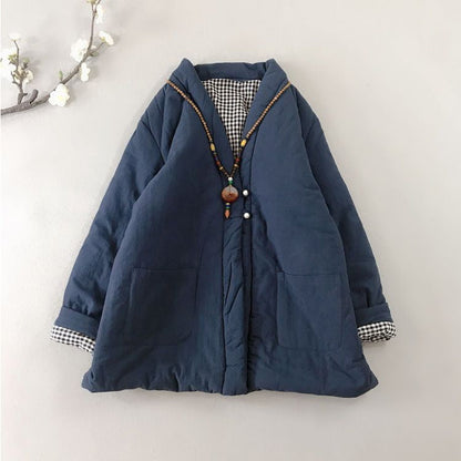 Pocket Detail Padded Jacket SpreePicky