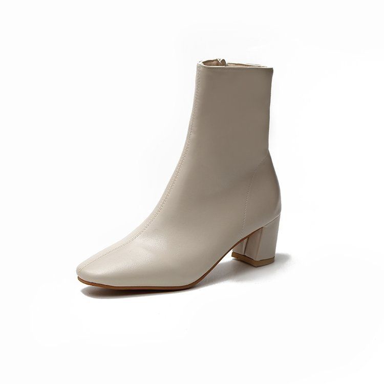 Block Heel Booties