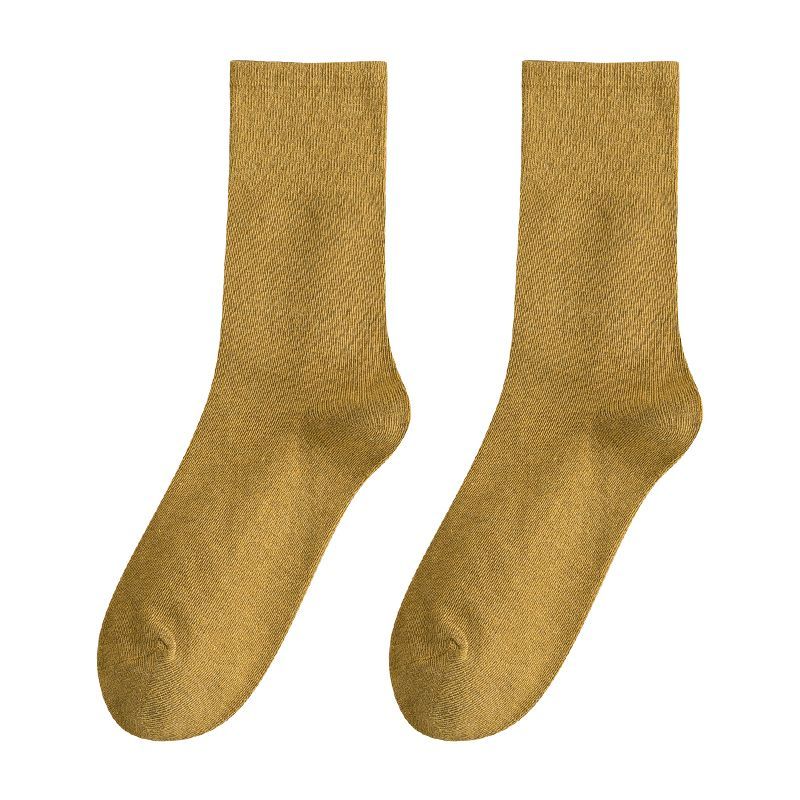 Set Of 4 Pairs: Plain Socks SpreePicky