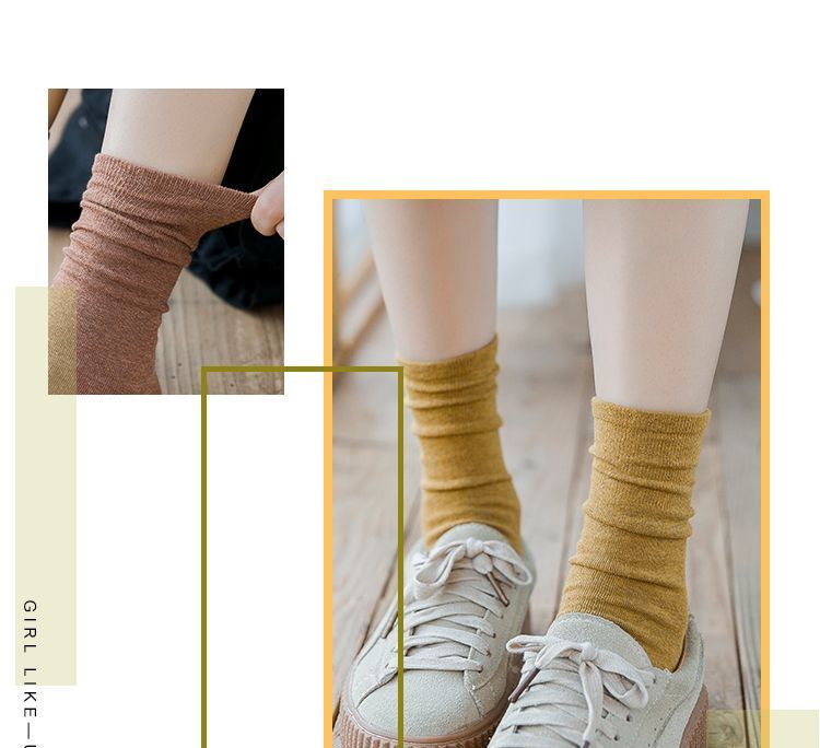 Set Of 4 Pairs: Plain Socks SpreePicky