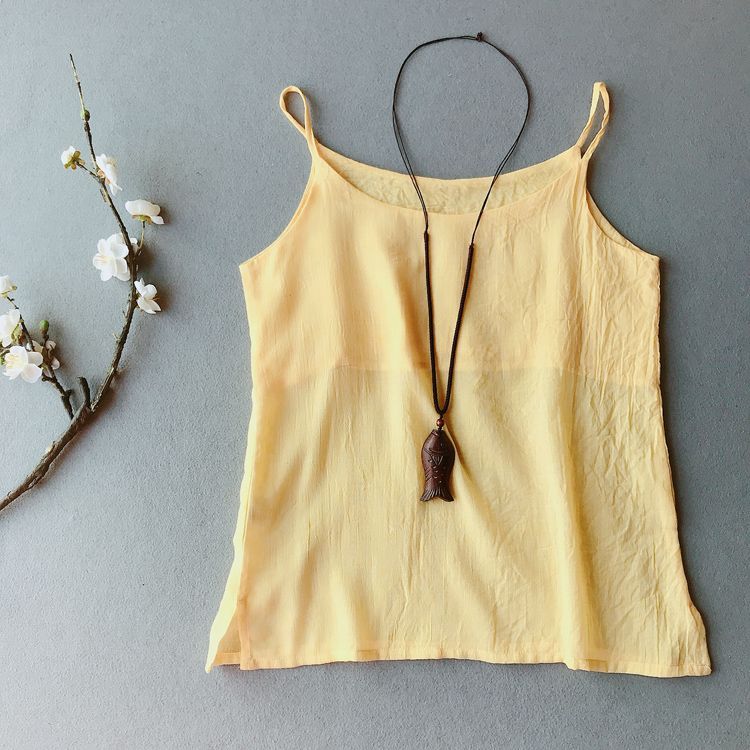 Linen Camisole Top SpreePicky