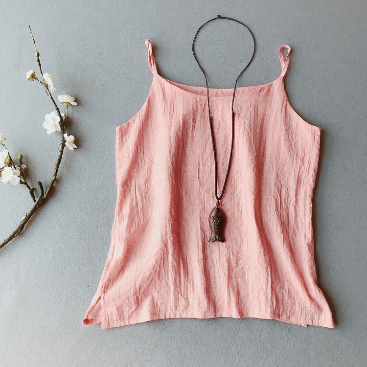 Linen Camisole Top SpreePicky