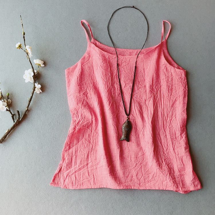 Linen Camisole Top SpreePicky