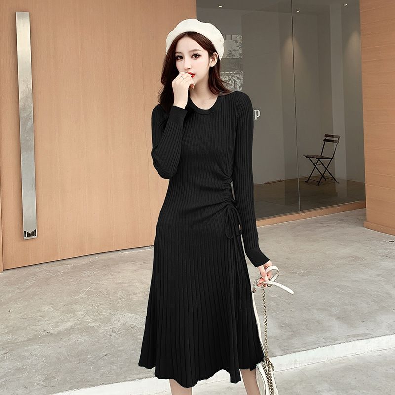 Long Sleeve Drawstring Knit A mySite