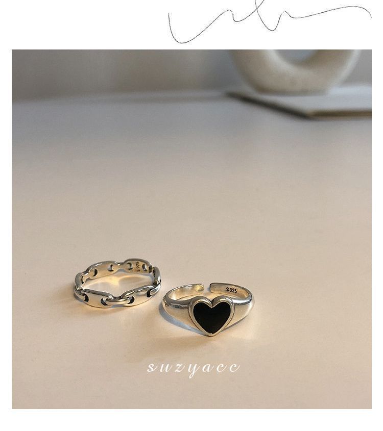 925 Sterling Silver Open Ring (Various Designs) mySite