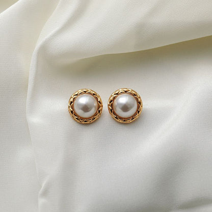 Faux Pearl Earring SpreePicky