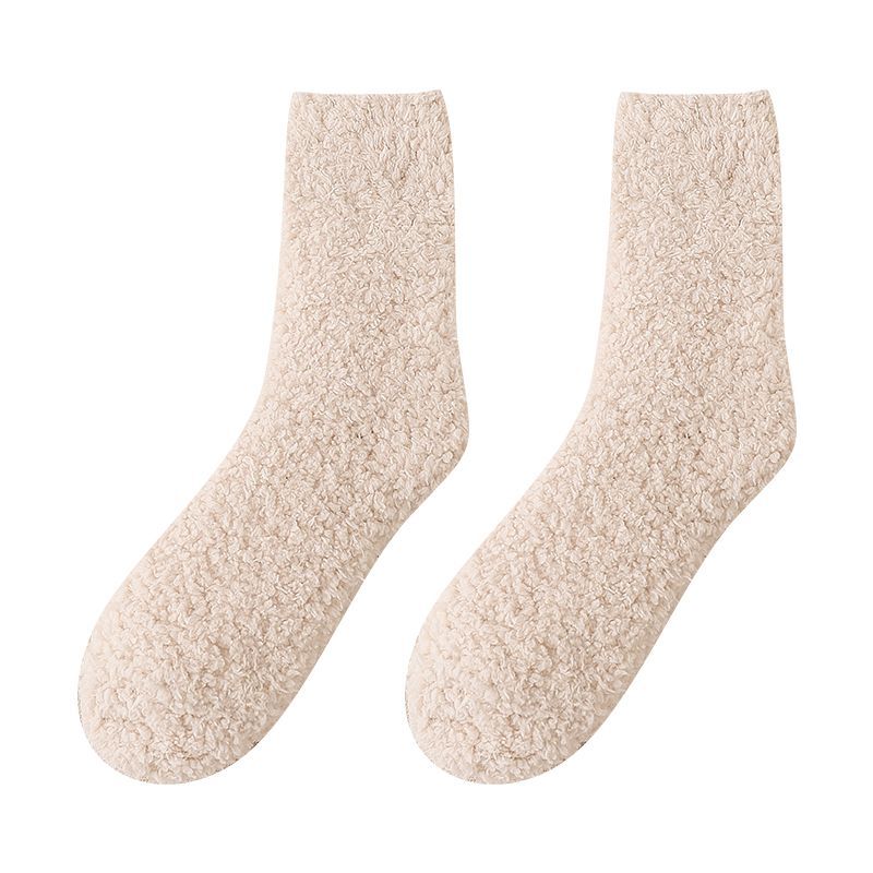 Set Of 3 Pairs: Fleece Socks SpreePicky