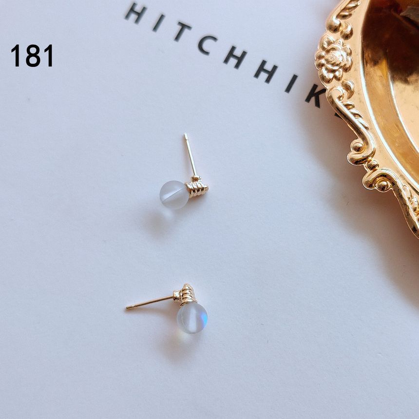 Sterling Silver Light Bulb Stud Earring SpreePicky