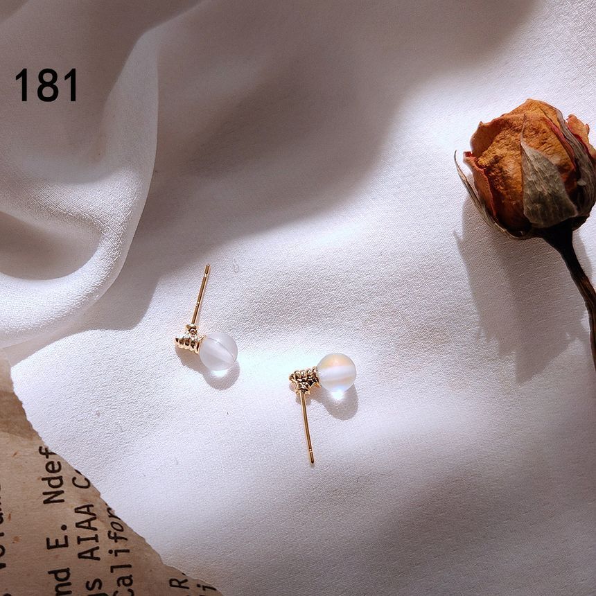 Sterling Silver Light Bulb Stud Earring SpreePicky