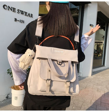 Plain Crossbody Tote Bag mySite