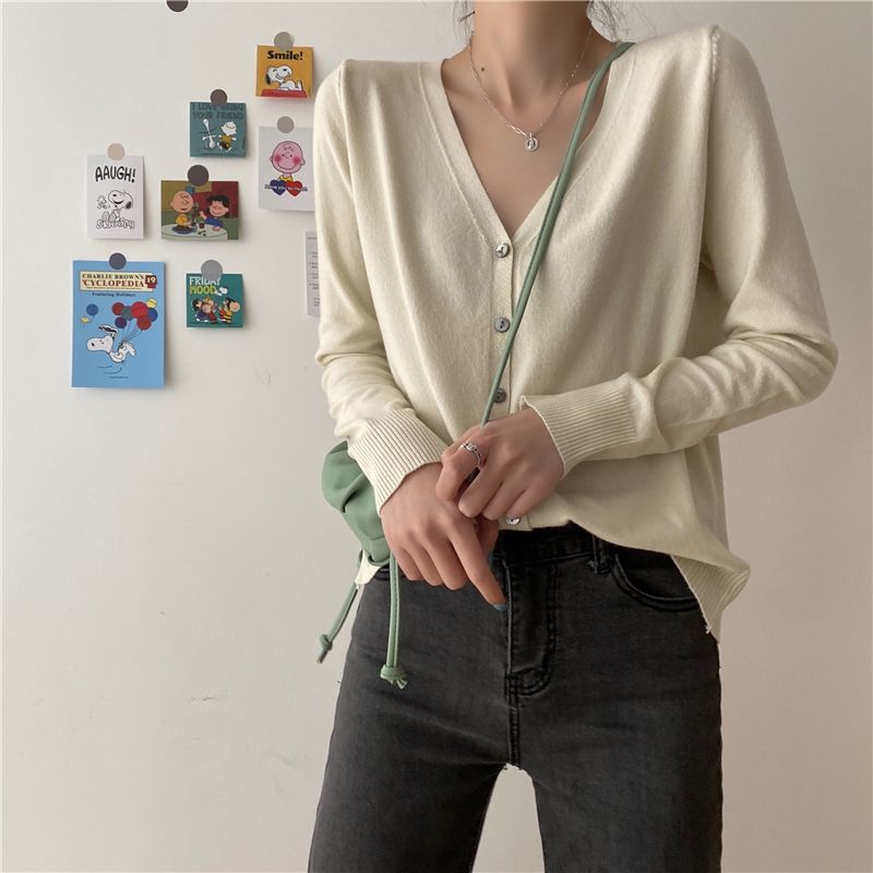 Plain Cardigan SpreePicky