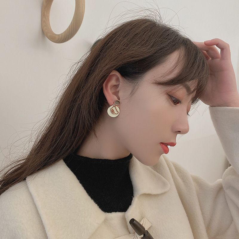 Bear Asymmetrical Dangle Earring Egirldoll