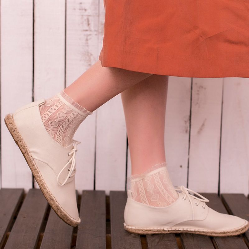 Frill Trim Lace Socks SpreePicky