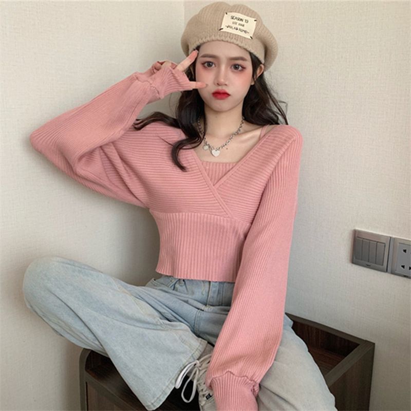 Mock Two Piece Sweater SpreePicky