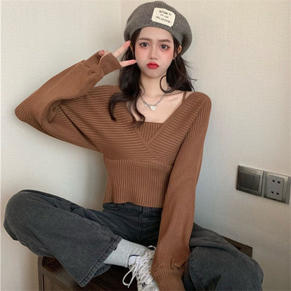 Mock Two Piece Sweater SpreePicky