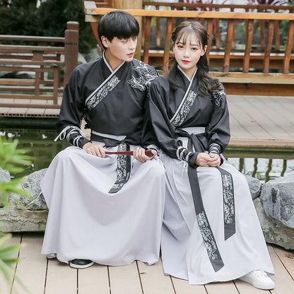 Dragon Embroidered Hanfu Costume / Hanfu Jacket SpreePicky