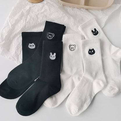 Set Of 3 Pairs: Animal Socks SpreePicky