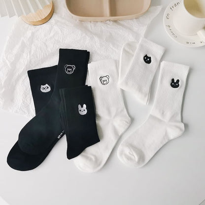 Set Of 3 Pairs: Animal Socks SpreePicky