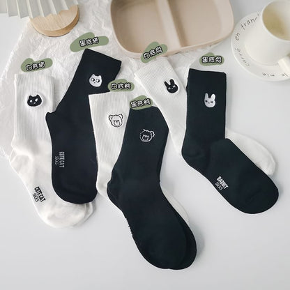 Set Of 3 Pairs: Animal Socks SpreePicky