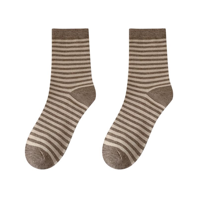 Set Of 3 Pairs: Striped Socks SpreePicky