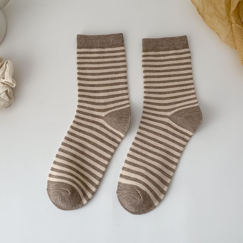 Set Of 3 Pairs: Striped Socks SpreePicky