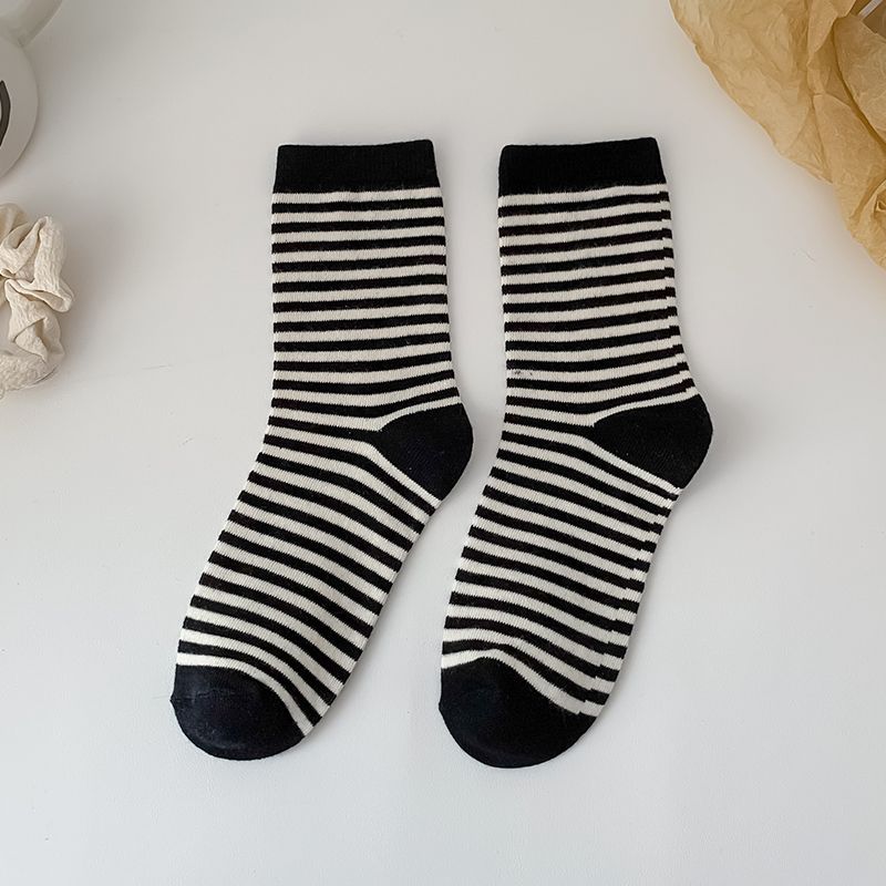 Set Of 3 Pairs: Striped Socks SpreePicky