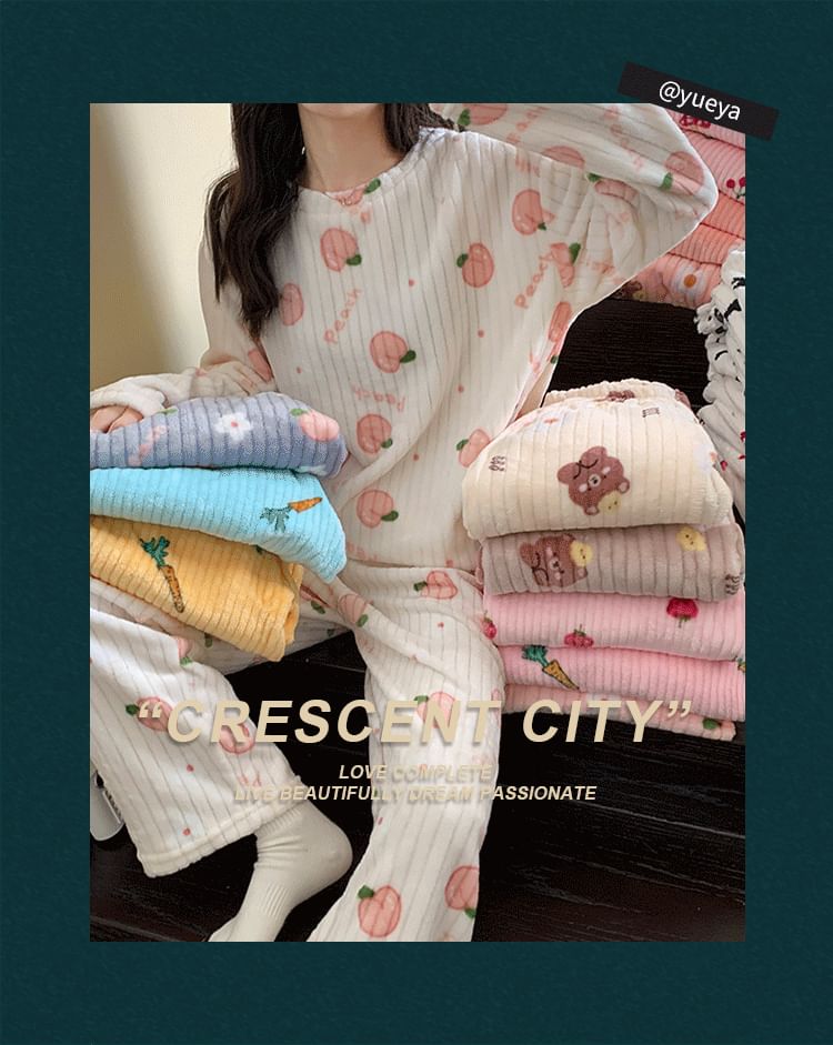 Print Pajama Set SpreePicky