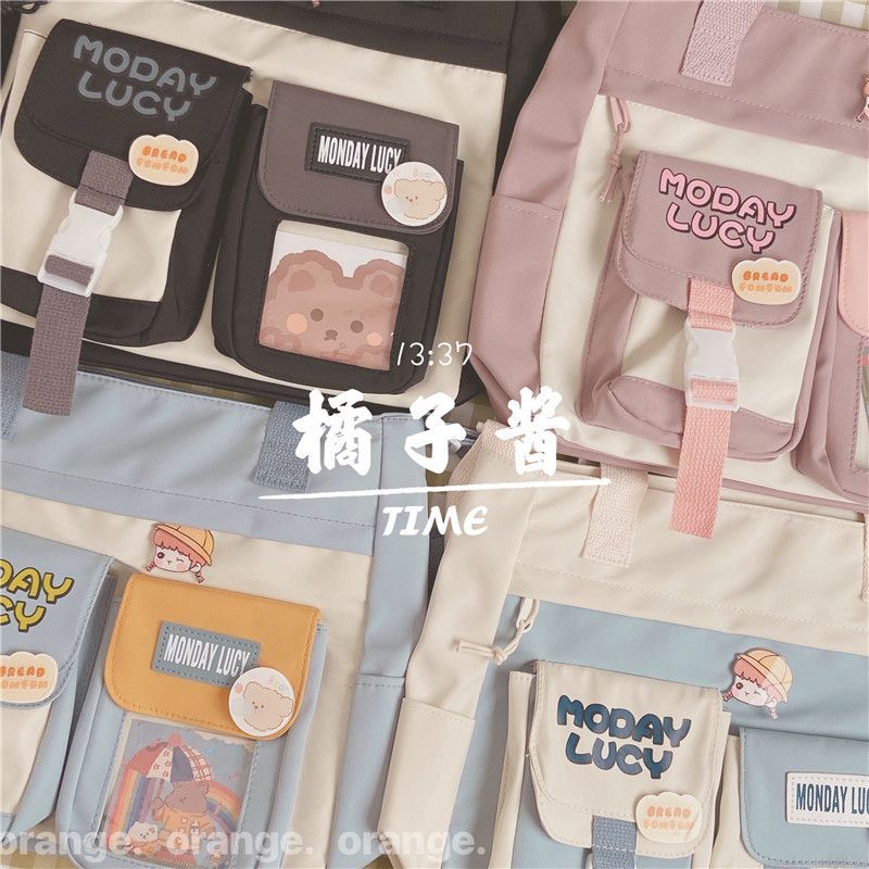 PVC Panel Canvas Tote Bag SpreePicky