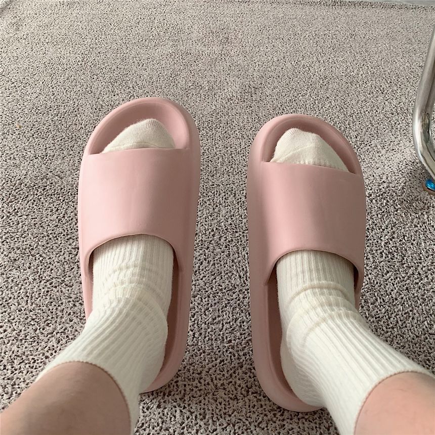 Plain Home Slippers SpreePicky