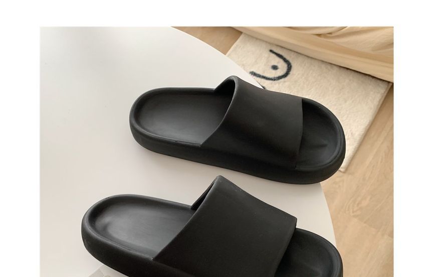 Plain Home Slippers SpreePicky