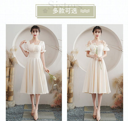 A-Line Bridesmaid Dress SpreePicky