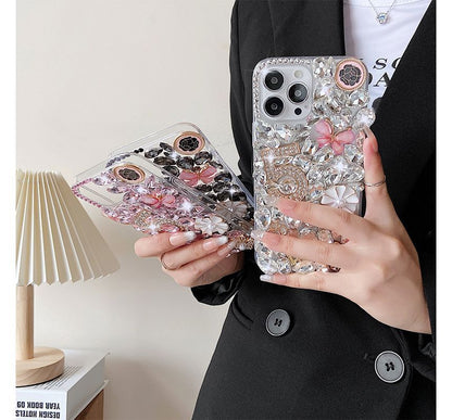 Numerical  Faux Crystal Phone Case SpreePicky