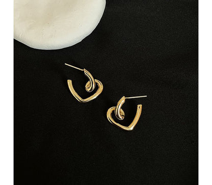 Heart Alloy Earring SpreePicky