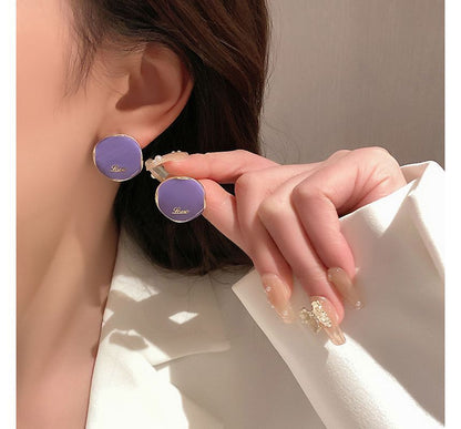 Geometric Alloy Earring SpreePicky