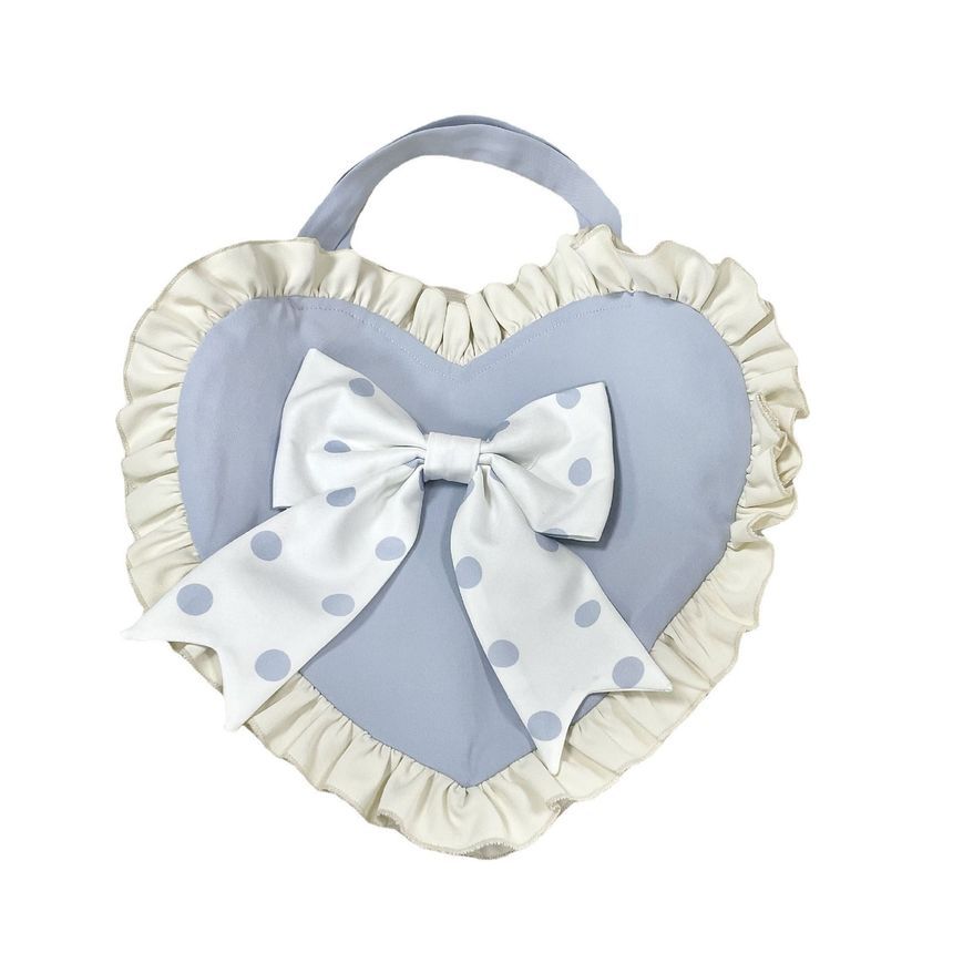 Lolita Ruffle Trim Mini A-Line Dress / Bow Headband / Handbag / Set mySite