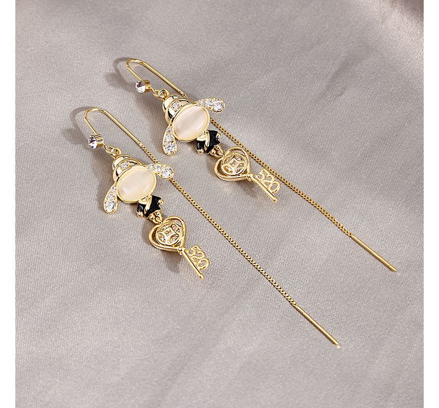 Rhinestone / Faux Cat Eye Stone / Alloy Earring (various designs) SpreePicky