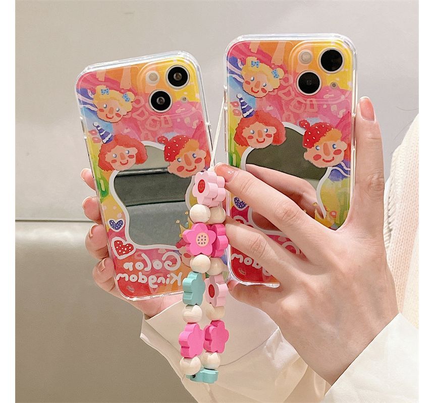 Flower Mirrored Phone Case - iPhone 13 Pro Max / 13 Pro / 13 / 13 mini / 12 Pro Max / 12 Pro / 12 / 12 mini / 11 Pro Max / 11 Pro / 11 / SE / XS Max / XS / XR / X / SE 2 / 8 / 8 Plus / 7 / 7 Plus SpreePicky