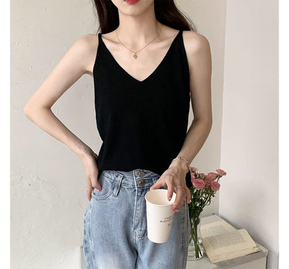 Knit Camisole Top SpreePicky