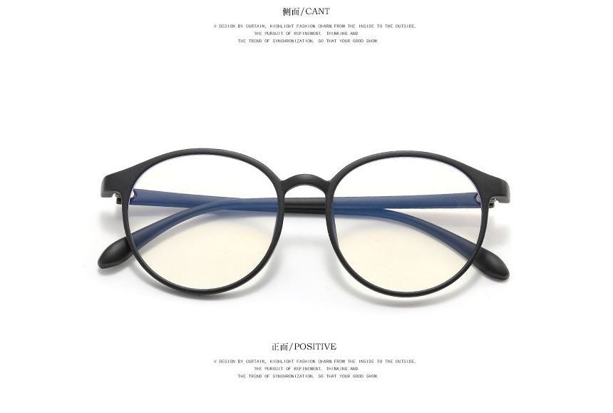 Round Blue Light Blocking Eyeglasses mySite