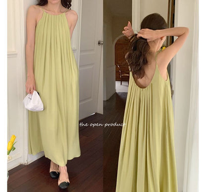 Halter Maxi Dress SpreePicky