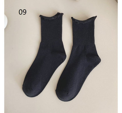 Set of 4: Frill Trim Socks SpreePicky