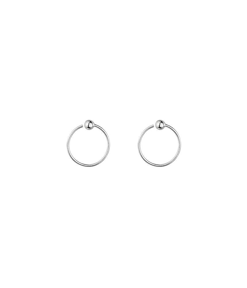 Sterling Silver Open Hoop Earring SpreePicky