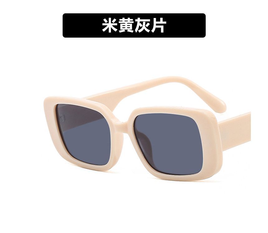 Retro Rectangle Sunglasses SpreePicky