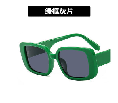 Retro Rectangle Sunglasses SpreePicky